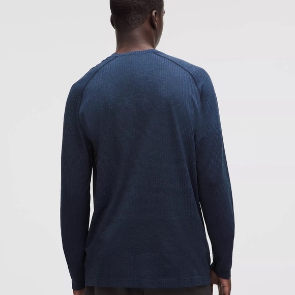 LULULEMON - Metal Vent Tech Long-Sleeve Shirt Mineral Blue / True navy -… - Picture 4 of 4